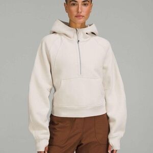 Lululemon Athletica Off-White Hooded Pullover
